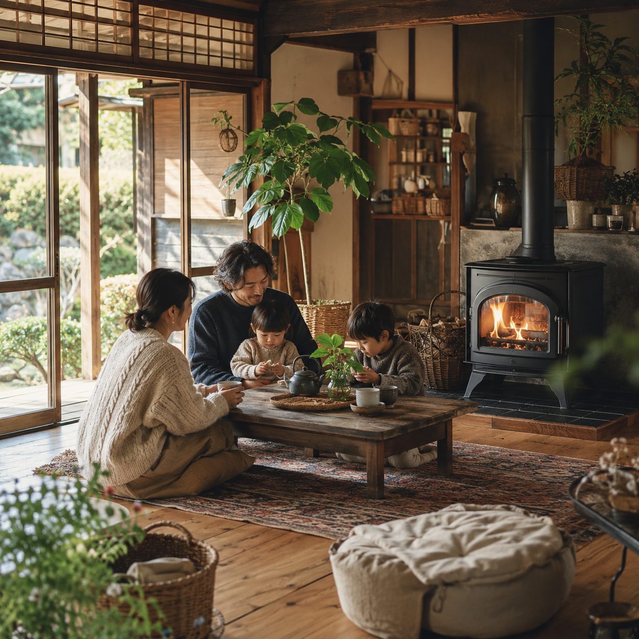 古民家での暮らし